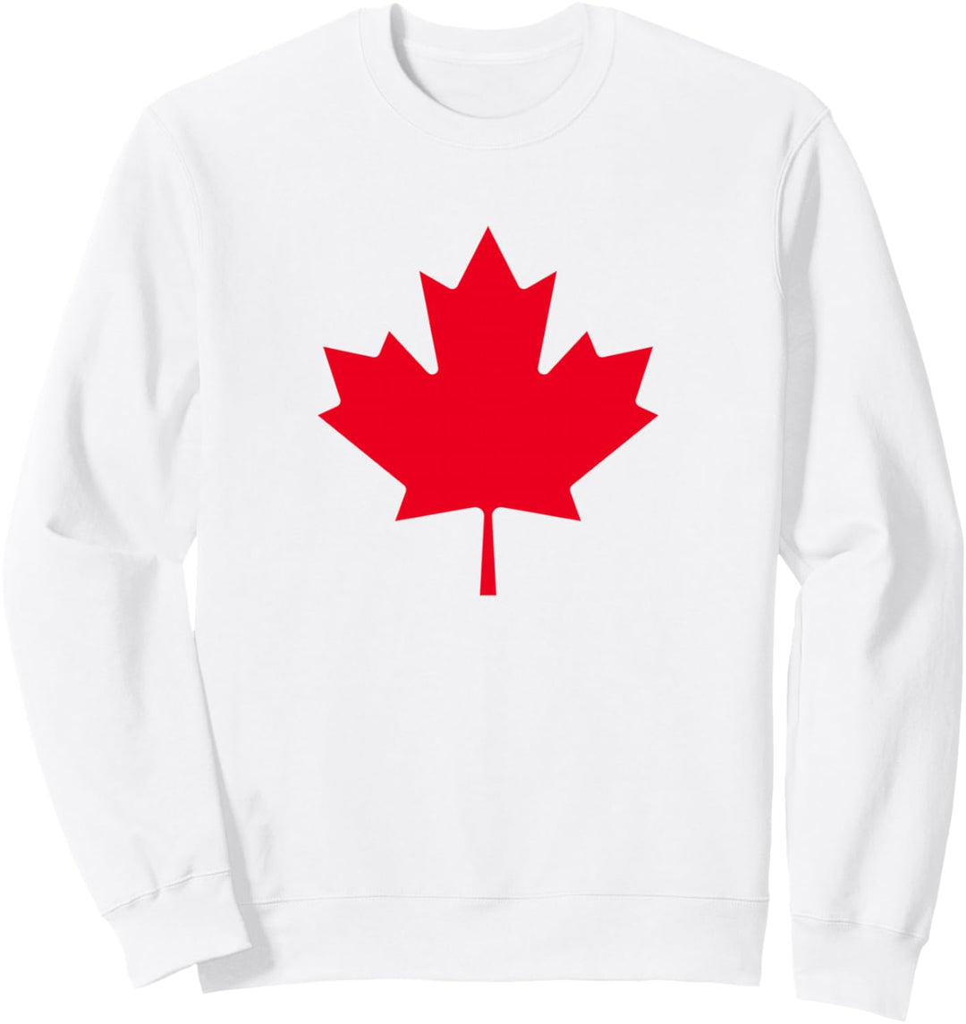 Ahornblatt Kanada Flagge Stolze kanadische Gabe Sweatshirt