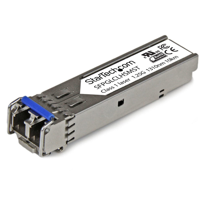StarTech.com Cisco kompatibles Gigabit SFP Transceiver Modul SM LC - Mini-GBIC bis 10Km - Glasfaser