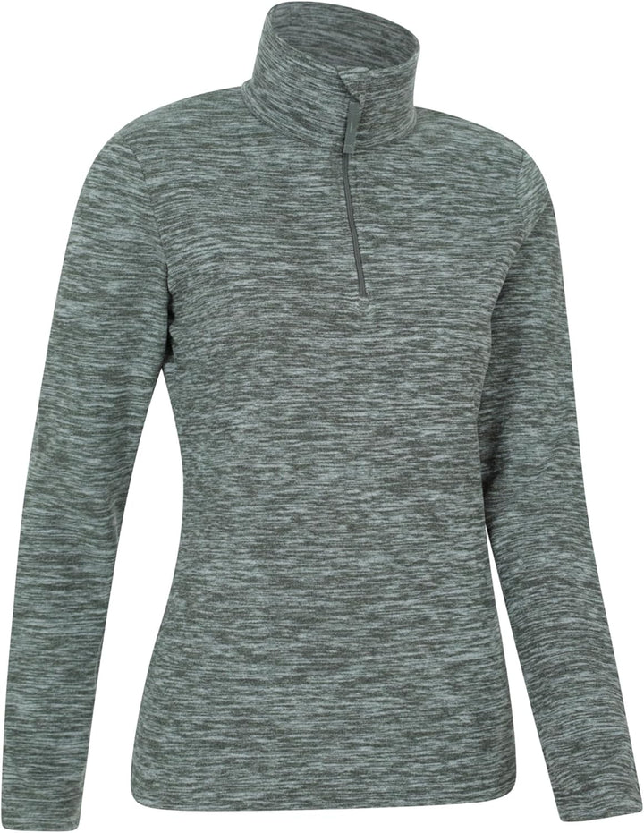 Mountain Warehouse Snowdon Melange Fleece-Pullover Damen - dünner Warmer Winter-Pullover aus Fleece