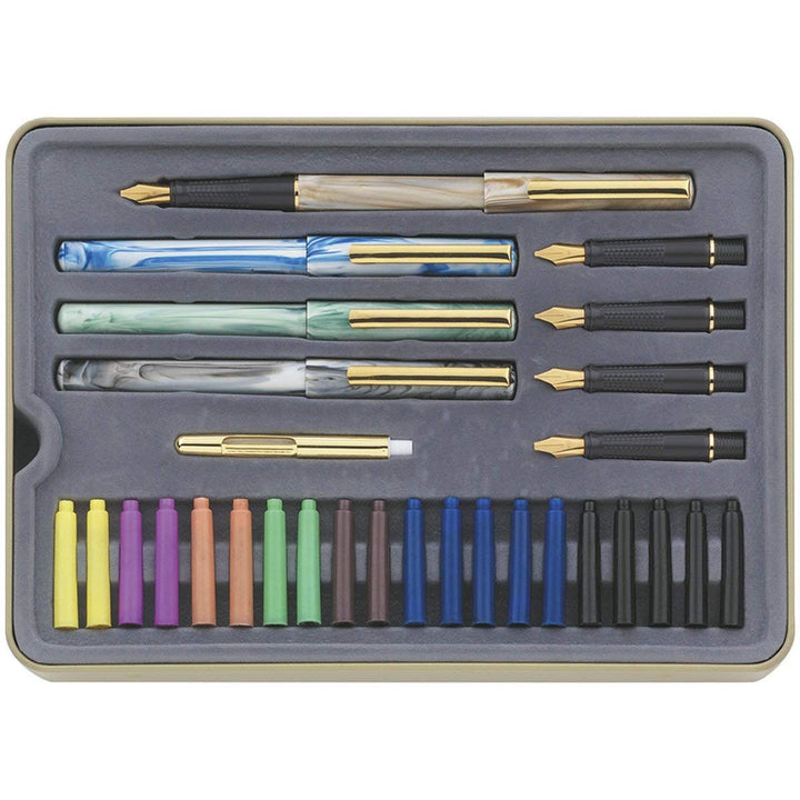 STAEDTLER Stahl Schönschreibfüller Set 33-teilig