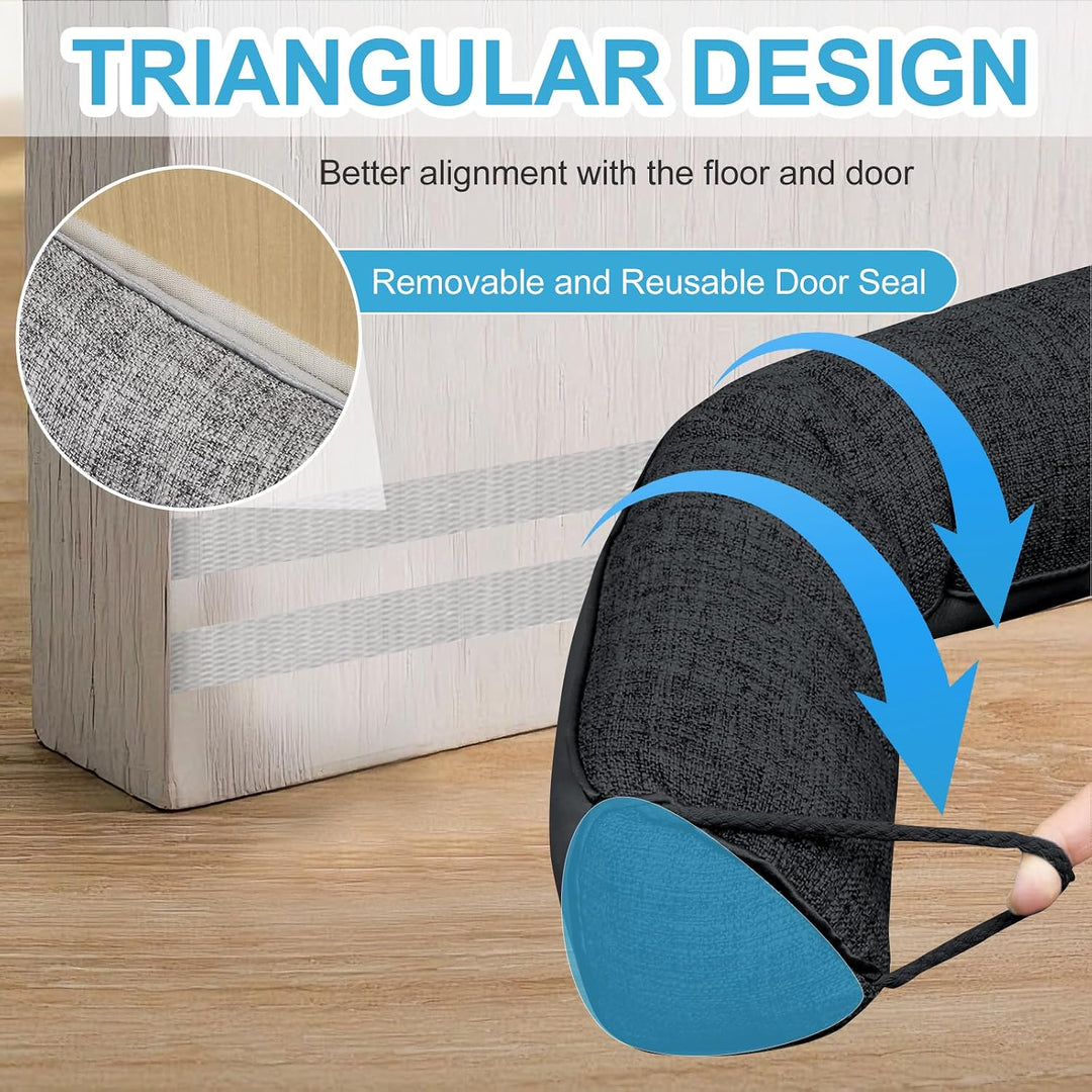 Zugluftstopper für türen 92cm,Schwerer Windstopper Türluftstopper für Schutz,Schalldämmung von Türen