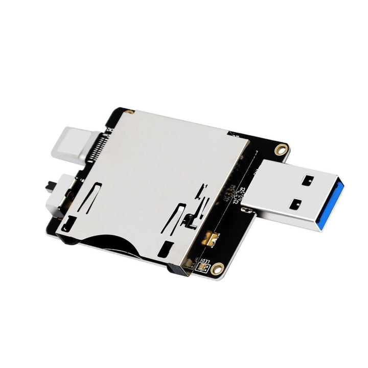 ChenYang CY USB3.1 Type-A & Type-C zu CF Express Erweiterungskartenleser für CFE Type-B Support R5 Z