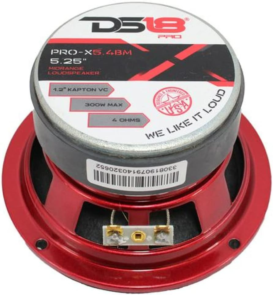 MASTER AUDIO 1 MIDRANGE kompatibel mit DS18 PRO-X5.4BM 13 cm 130 mm 5,25" Durchmesser 150 watt rms u