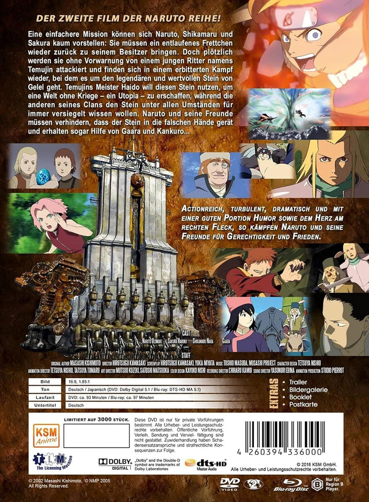Naruto - The Movie 2: Die Legende des Steins von Gelel (Limited Special Edition im Mediabook inkl. D