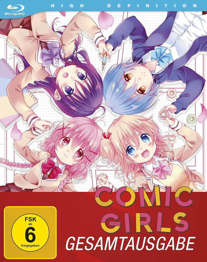 Comic Girls - Gesamtausgabe - Bundle - Vol.1-3 - [Blu-ray], Blu-ray