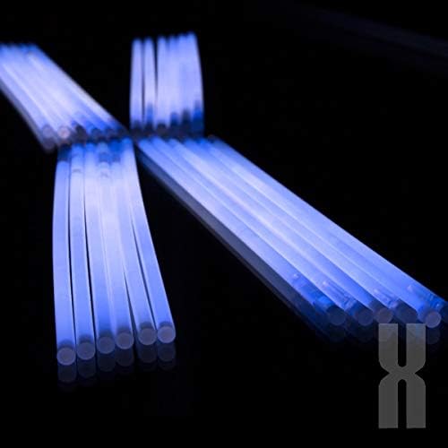 KNIXS 1000x Arm-Knicklichter – Gletscherweiss/Weiss leuchtend inkl. 1000x 3D-Verbinder und je 20x Kr