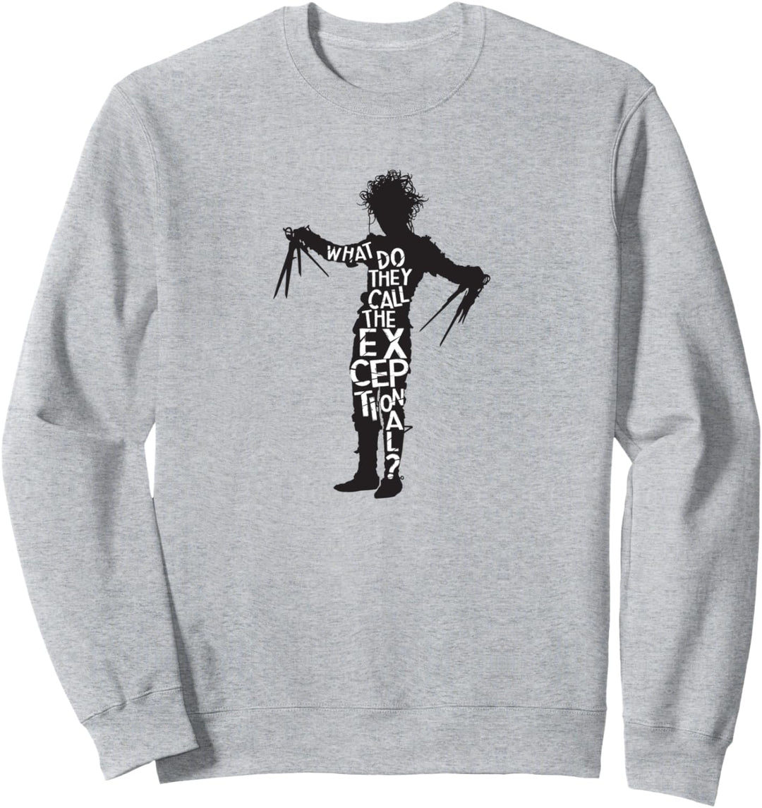 Tim Burton's Edward Scissorhands Movie Quote Sweatshirt