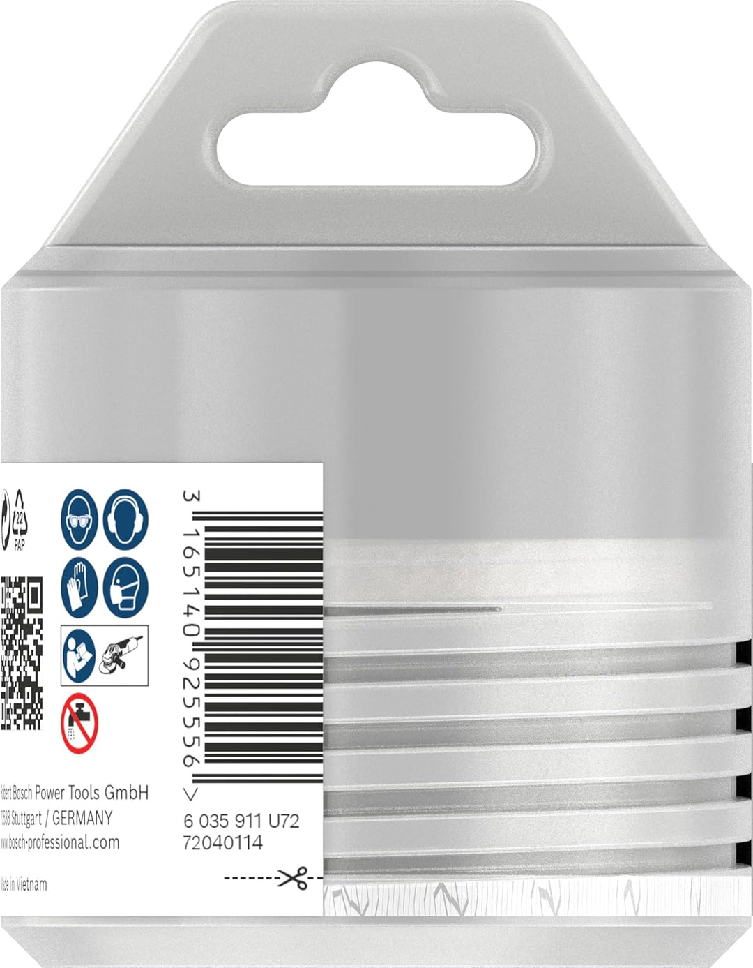 Bosch 1x PRO Multi Material Diamanttrockenbohrkronen für X-Lock und kleine Winkelschleifer (für Flie