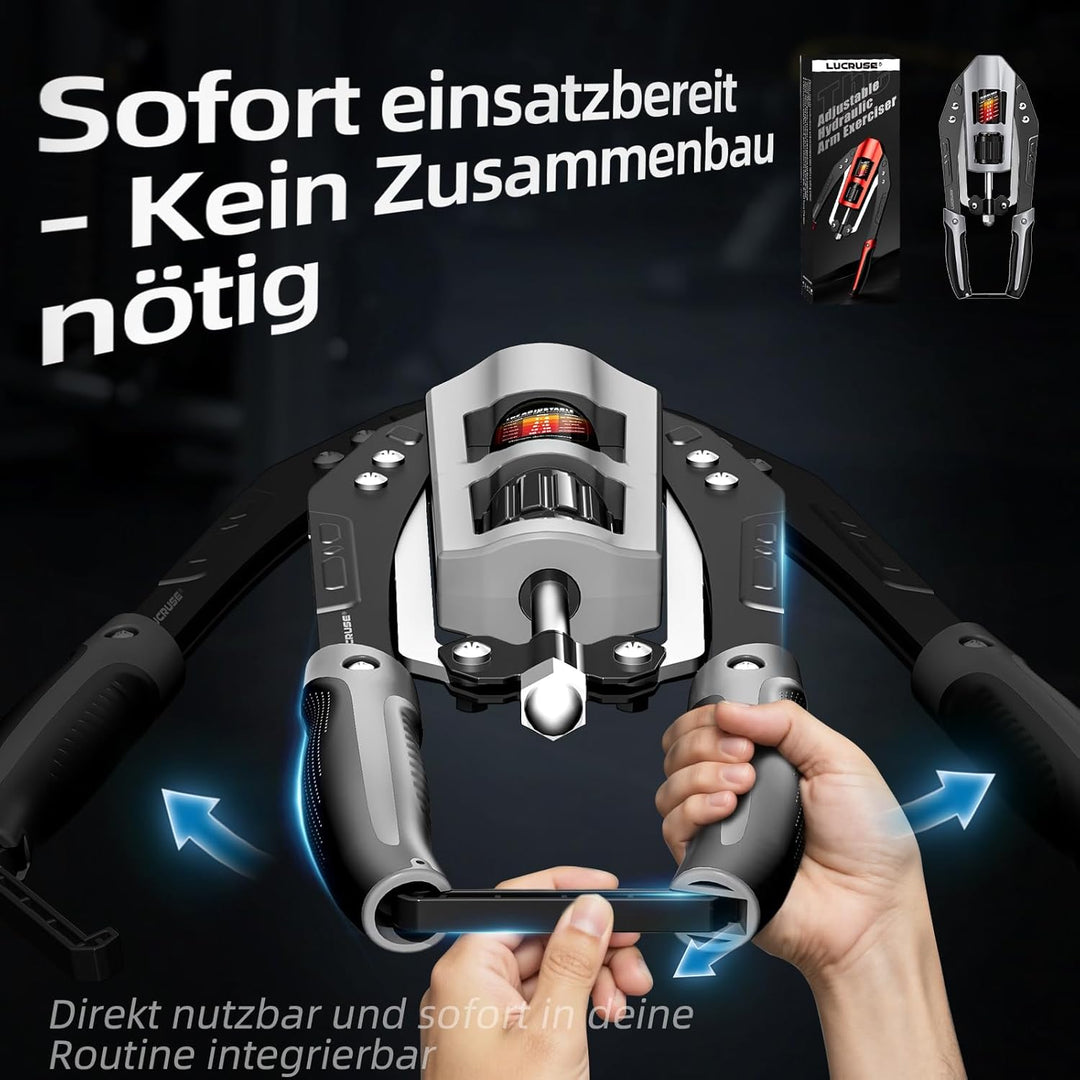 Arm Trainer mit Hydraulikzylinder – Verstellbarer Twister für Arme, Brust und Schultern, Fitness-Exp