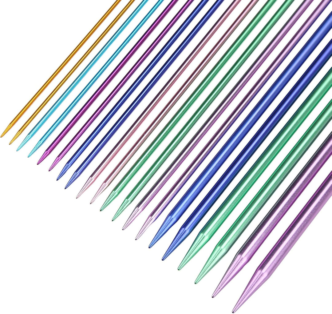 Stricknadeln, ausreichend saubere Webwerkzeuge aus Aluminium, Stricksets zum Stricken von Pullovern