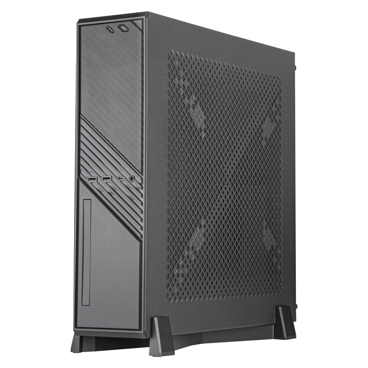 Silverstone SST-ML12B - Milo schmales und kompaktes Mini-ITX-Gehäuse