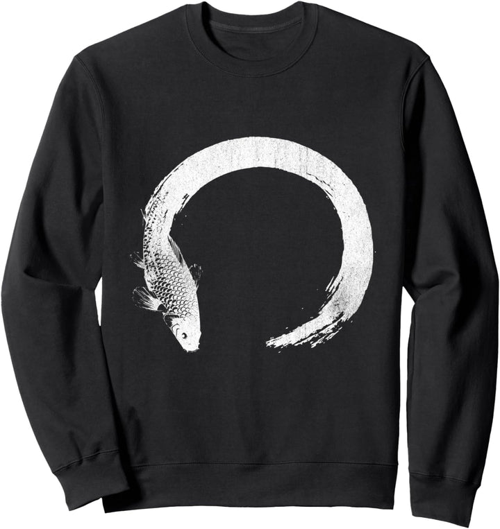 Awesome Koi Carp Enso Sweatshirt