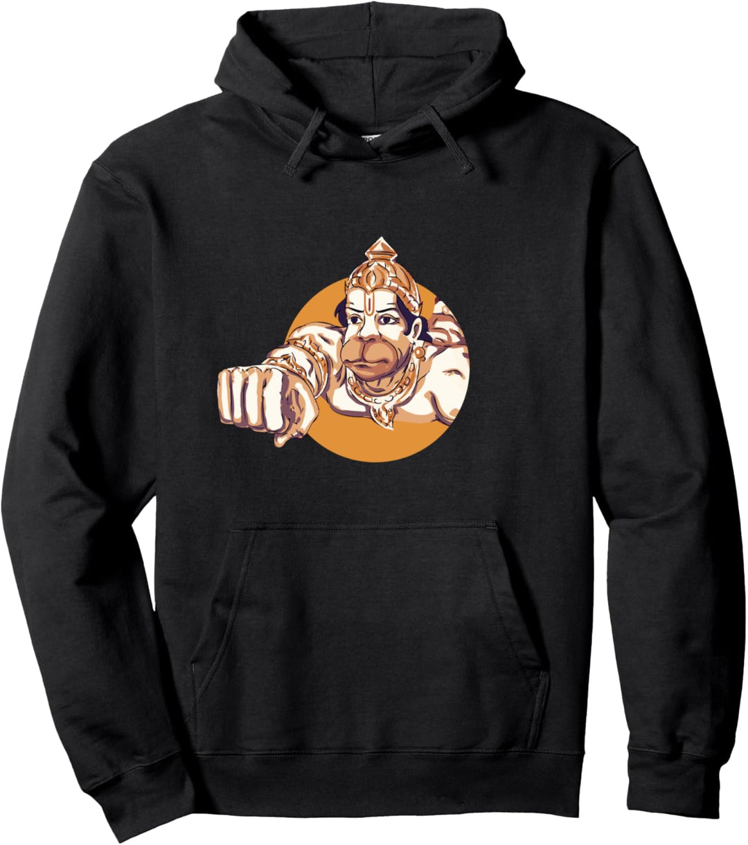 THE FLYING HANUMAN Pullover Hoodie
