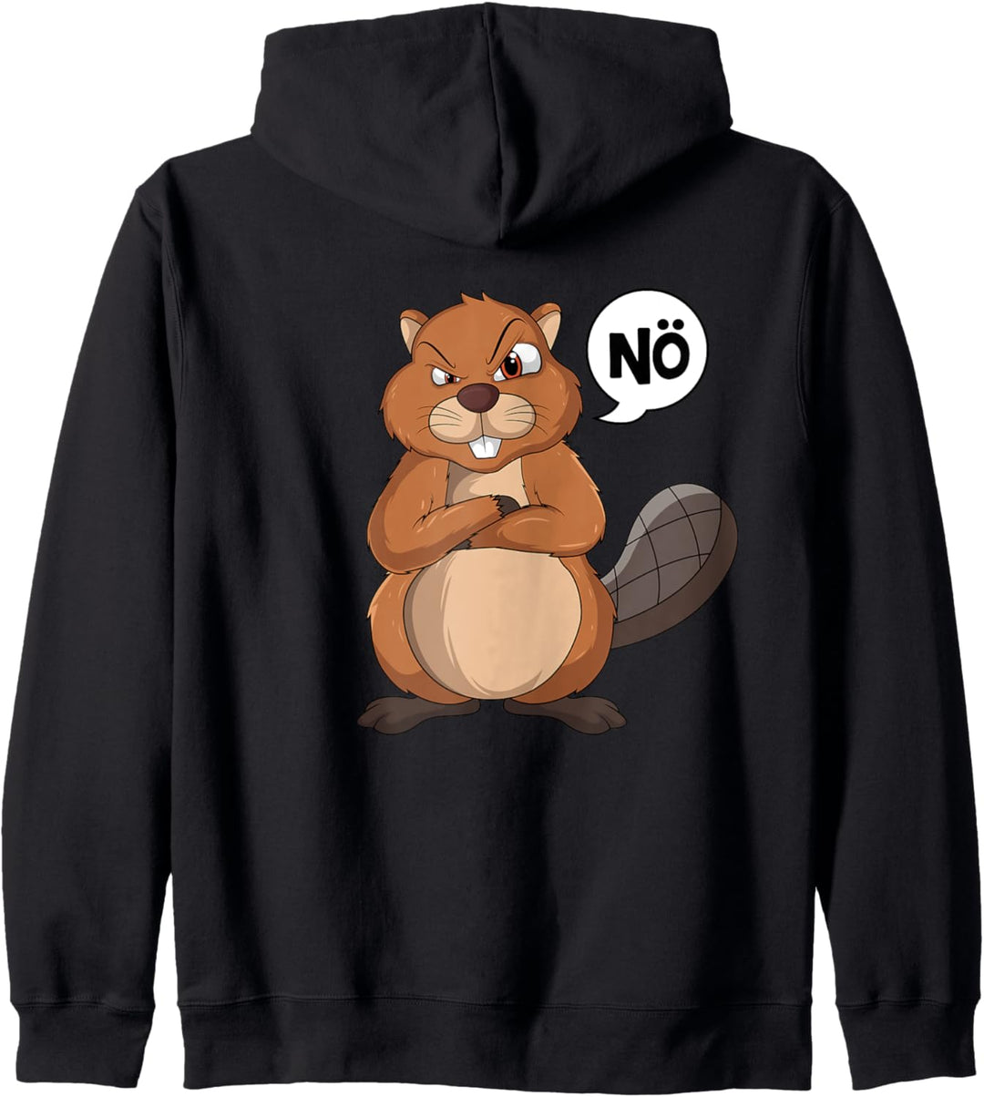 Biber Nö Kinder Jungen Mädchen Kapuzenjacke