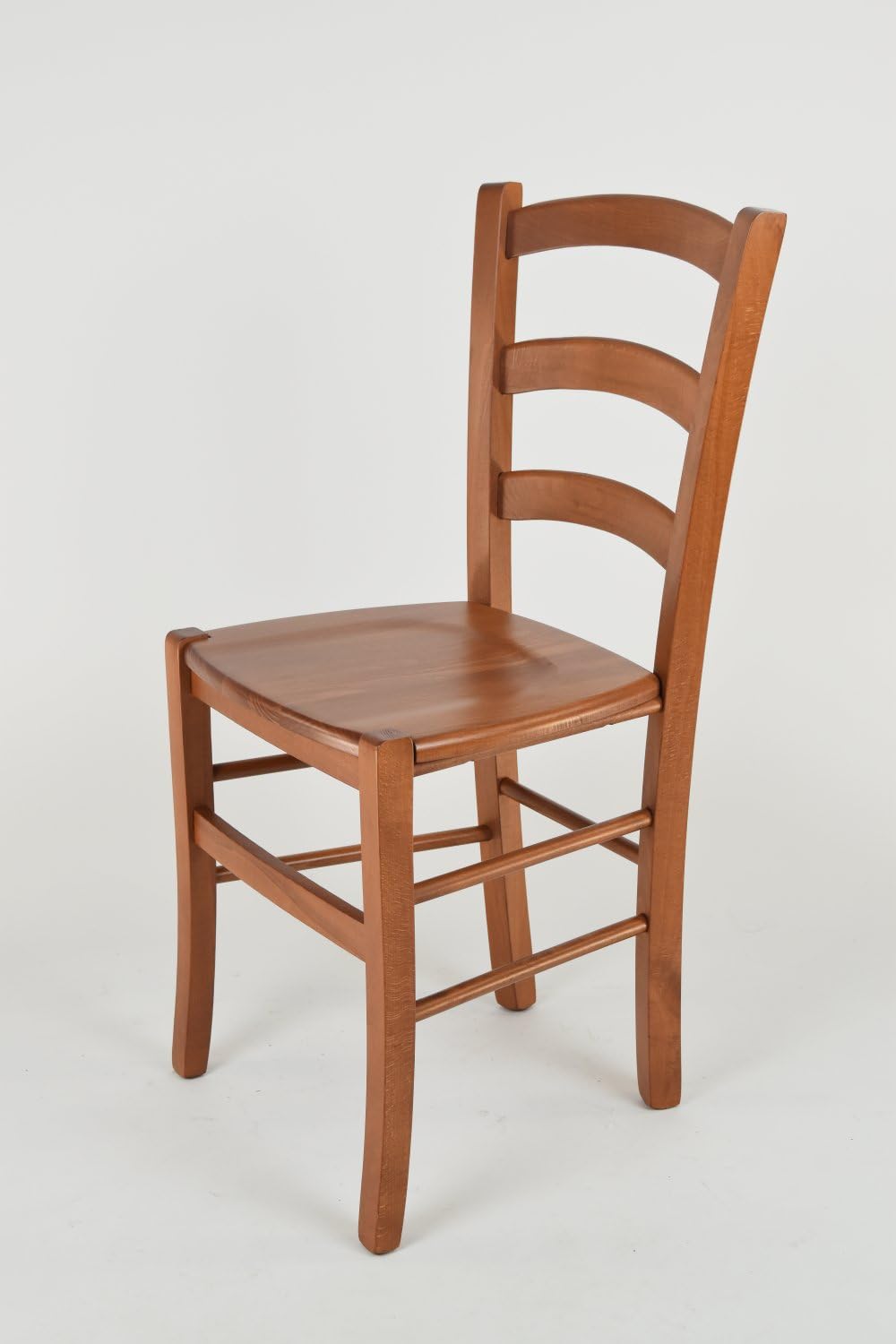 t m c s Tommychairs - Stuhl Venice für Küche und Esszimmer, robuste Struktur aus lackiertem Buchenho