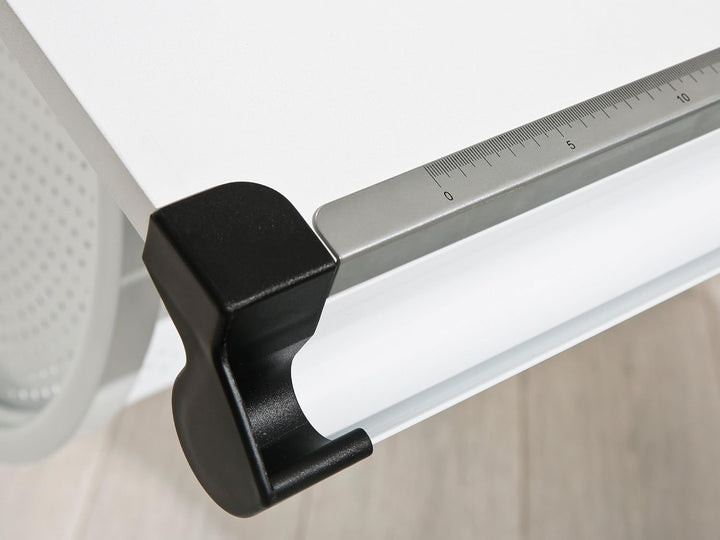 Inter Link Ergonomischer Kinderschreibtisch in 3 Farben weiss &amp; Rollcontainer Bürocontainer Rollschr