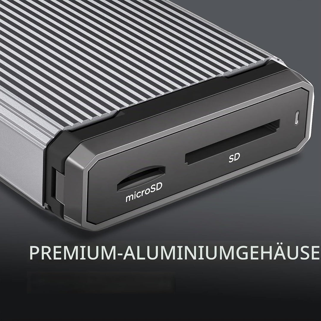 SanDisk PROFESSIONAL PRO-READER SD und microSD™, High-Performance-Kartenleser für SD- und microSD-Ka