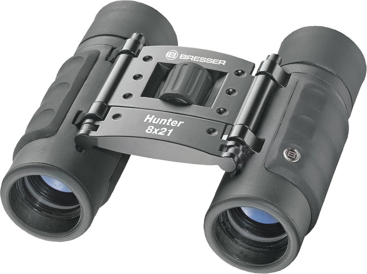 Bresser Fernglas Hunter 8x21 kompaktes Dachkant Fernglas, klein, leicht und ideal für Reisen, mit Me