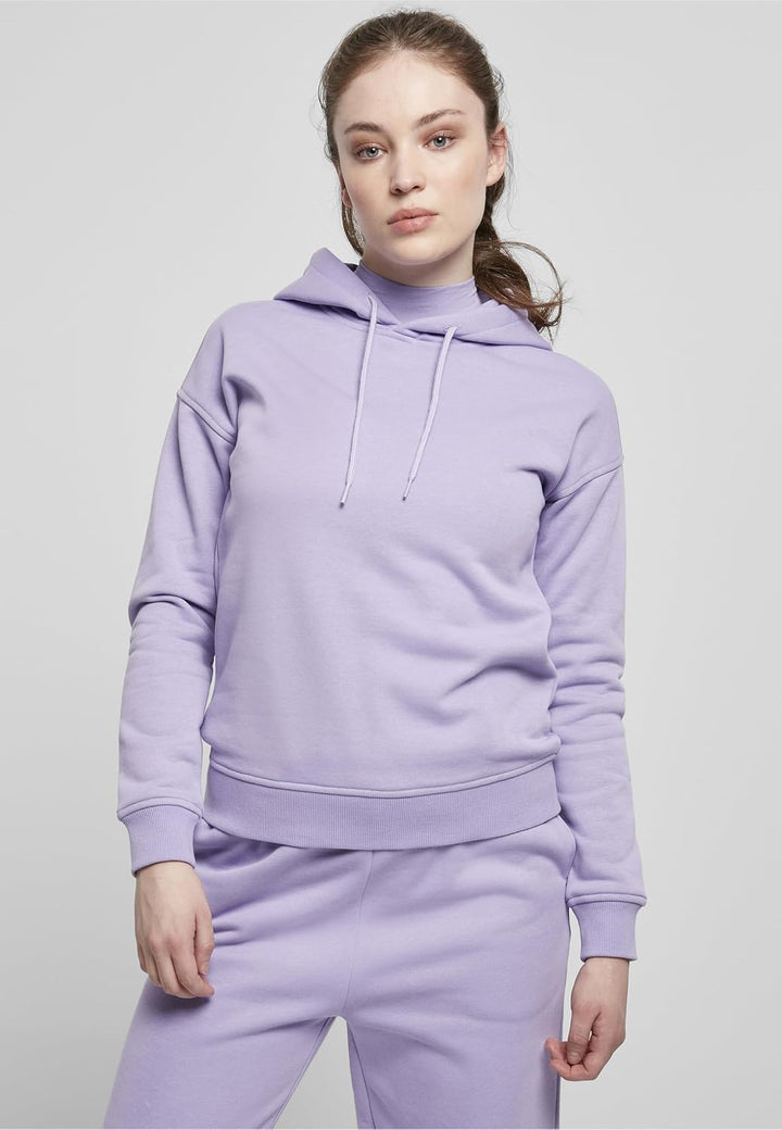 Urban Classics Damen Ladies Organic Hoody Kapuzenpullover XS Lavender, XS Lavender