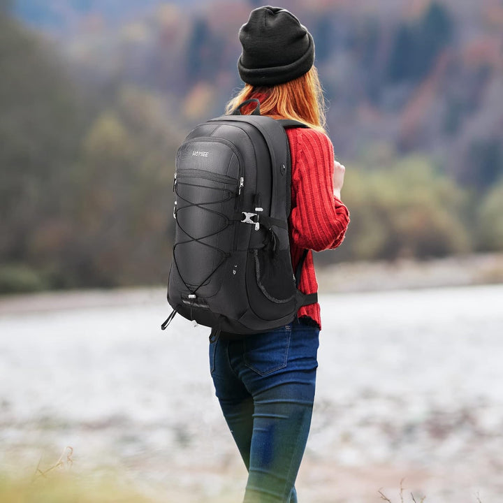 HOMIEE Wanderrucksack 45L, Herren Damen Wasserdichter Rucksack Trekkingrucksack Reiserucksack, Outdo