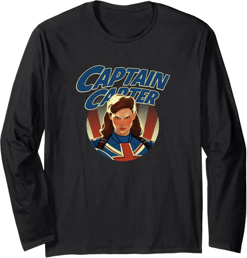 Marvel What If Captain Carter Mug Shot Langarmshirt