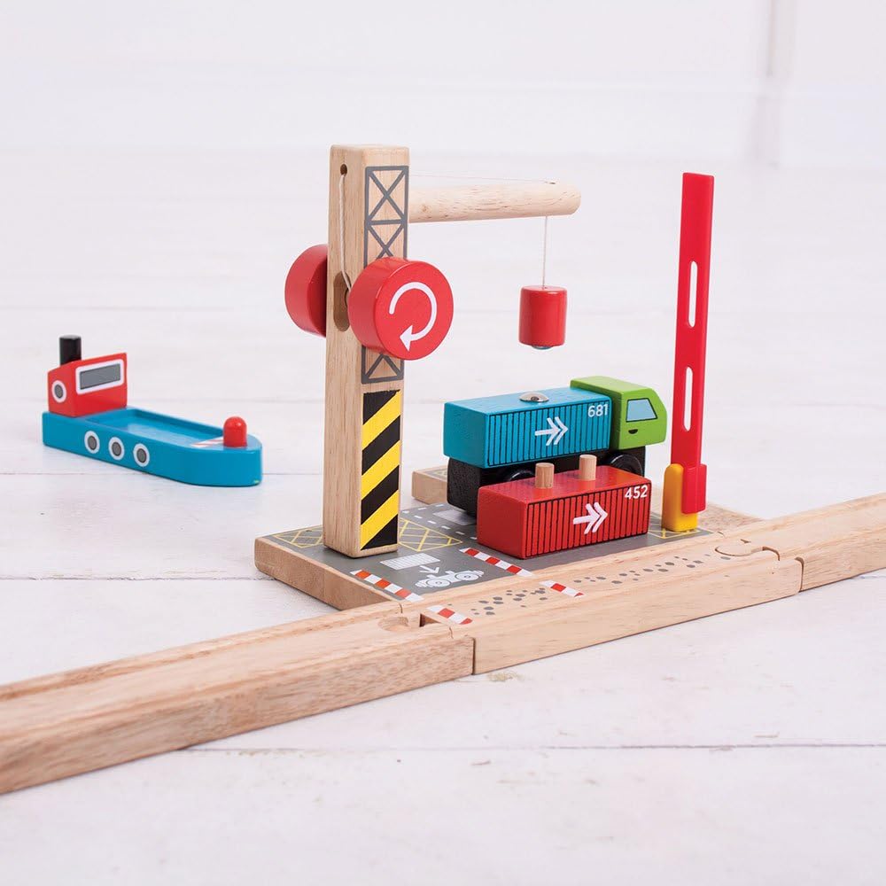 Bigjigs Rail Containerterminal