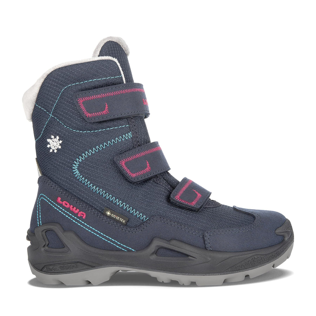 LOWA Milo GTX HI 39 EU Blau Bunt Kombiniert, 39 EU Blau Bunt Kombiniert
