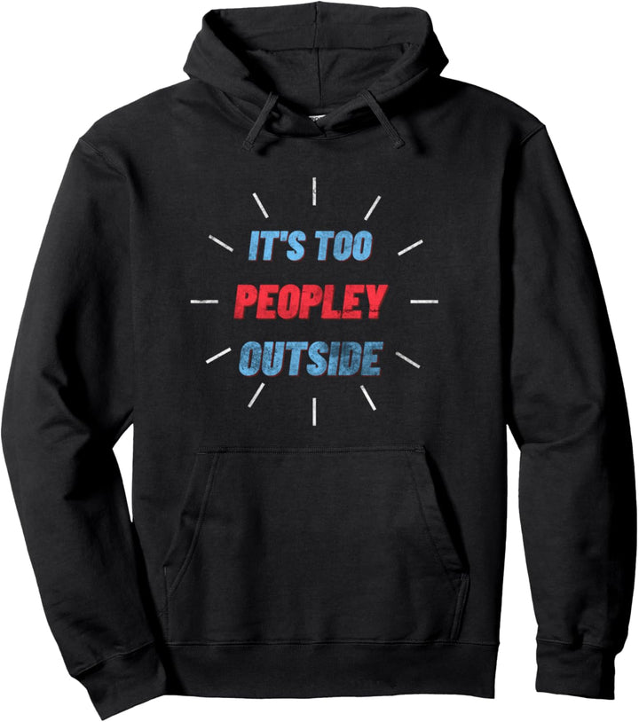 Lustige zu Leute ausserhalb introvertierte Geschenke unsozial Pullover Hoodie