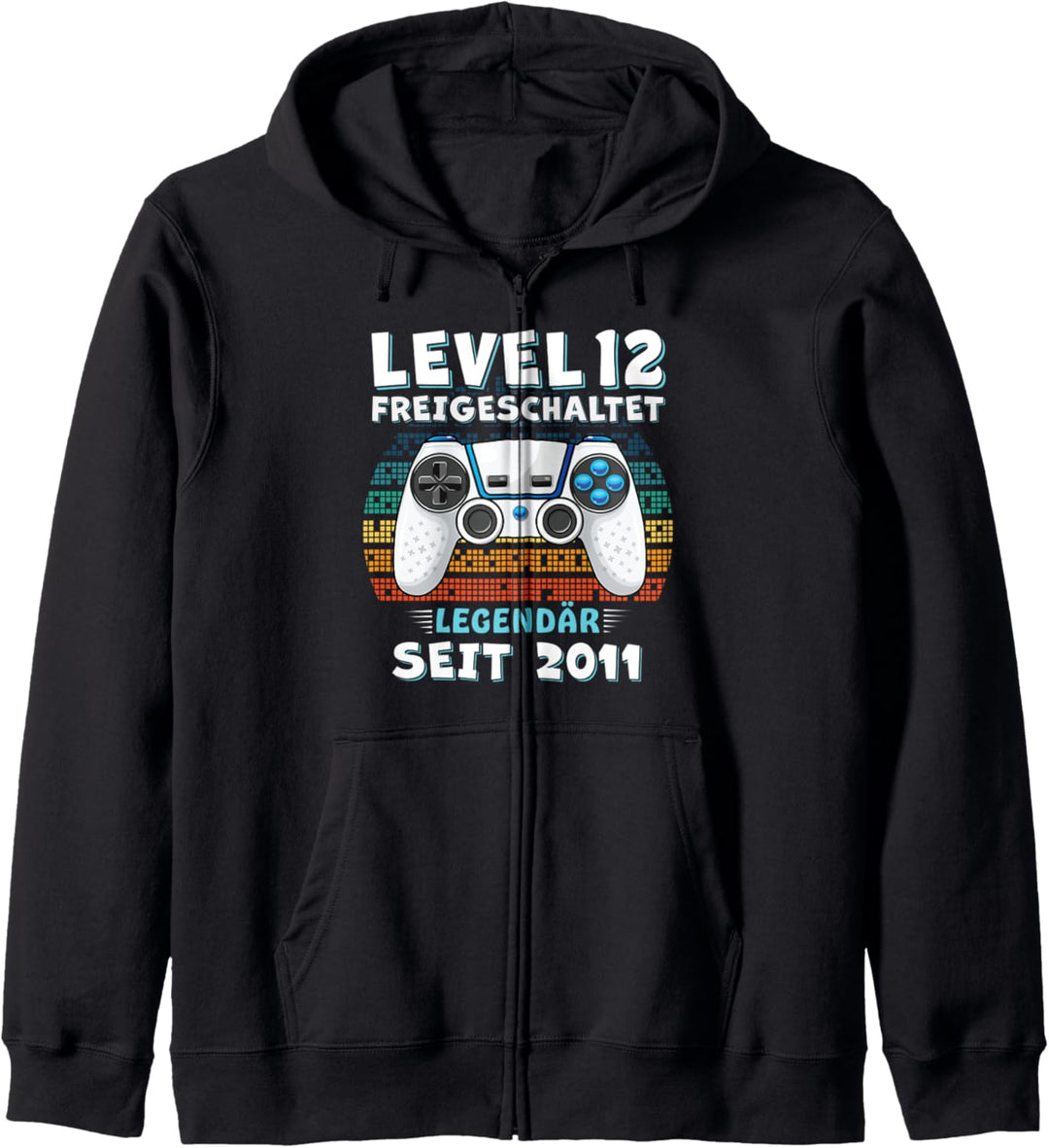 Level 12 Geburtstag Junge Jungen Lustig 2011 12er Geburtstag Kapuzenjacke