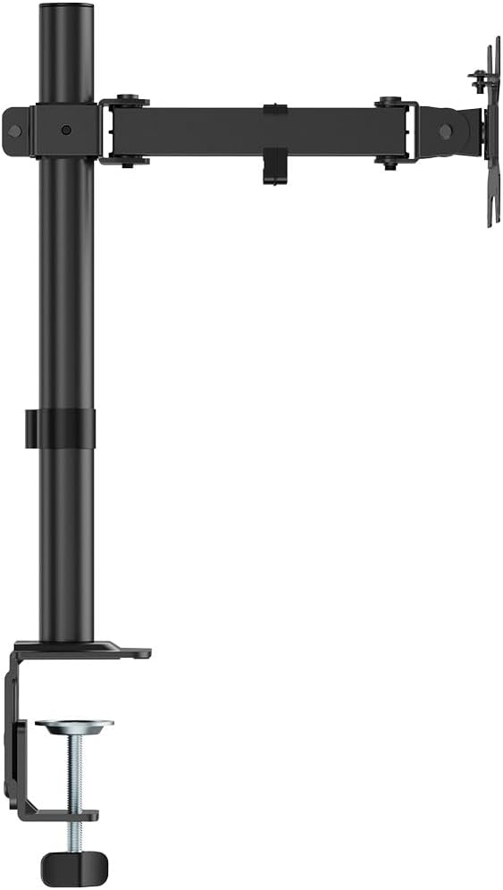 LogiLink Monitor Tischhalterung für 17–32" Bildschirme, 10 kg max., Armlänge 202 mm, VESA 75x75/100x