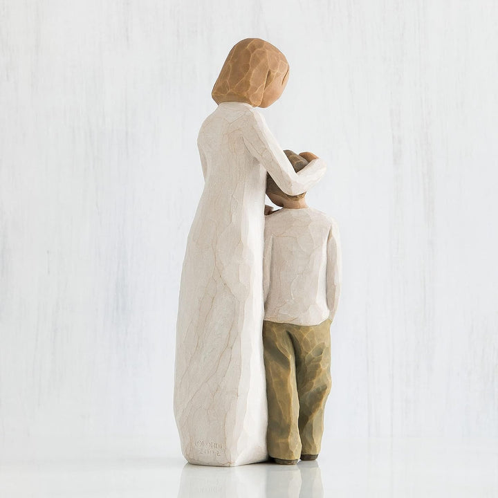 Enesco 26102 Willow Tree Figur Mutter und Sohn Tischplatte Einzelbett, Tischplatte Einzelbett