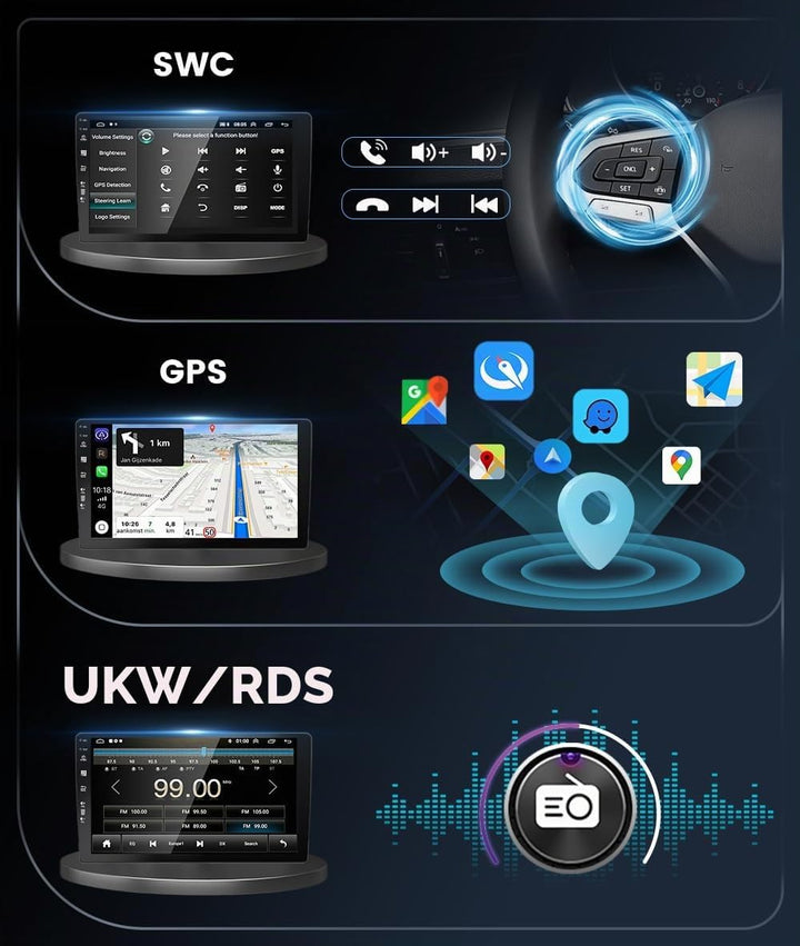 MISONDA Android 12 Autoradio Für Hyundai I20 2010-2014 Radio mit GPS Navi Carplay Android Auto DSP B