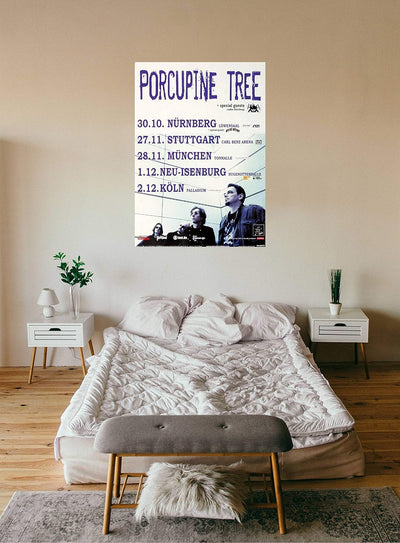 Porcupine Tree - The Incident, Tour 2009 » Konzertplakat/Premium Poster | Live Konzert Veranstaltung