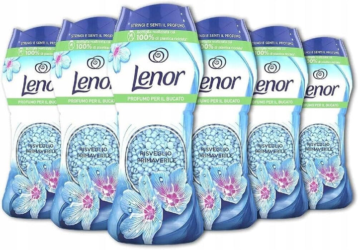 Lenor Flüssigkeit, 6er Pack - Lenor UnStoppables Wäscheparfüm - Aprilfrisch - 210 g, Frischeduft,Pat