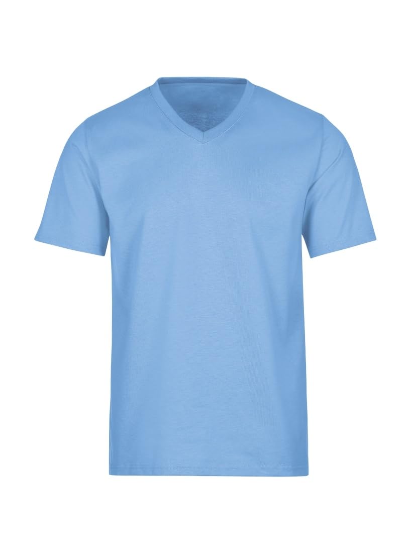 Trigema Herren Trigema V-Shirt Deluxe Baumwolle T-Shirt M Horizont, M Horizont