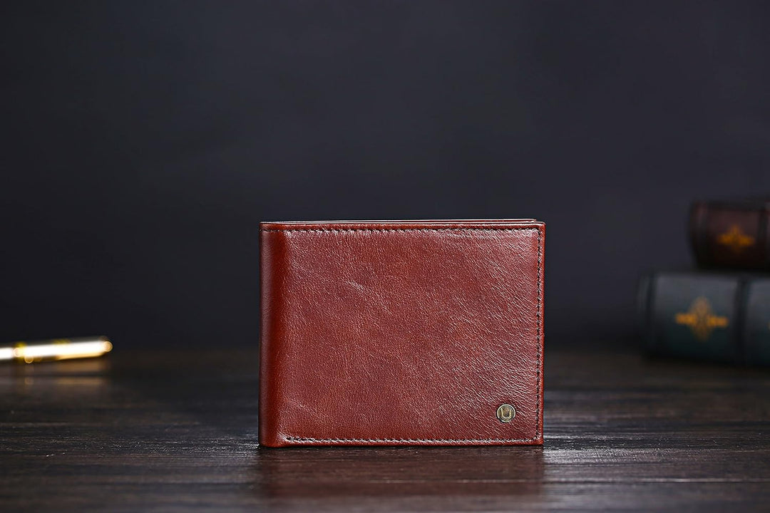 Cronus &amp; Rhea® | Luxus Geldbörse mit Münzfach aus exklusivem Leder (Plutus) | Geldbeutel - Brieftasc