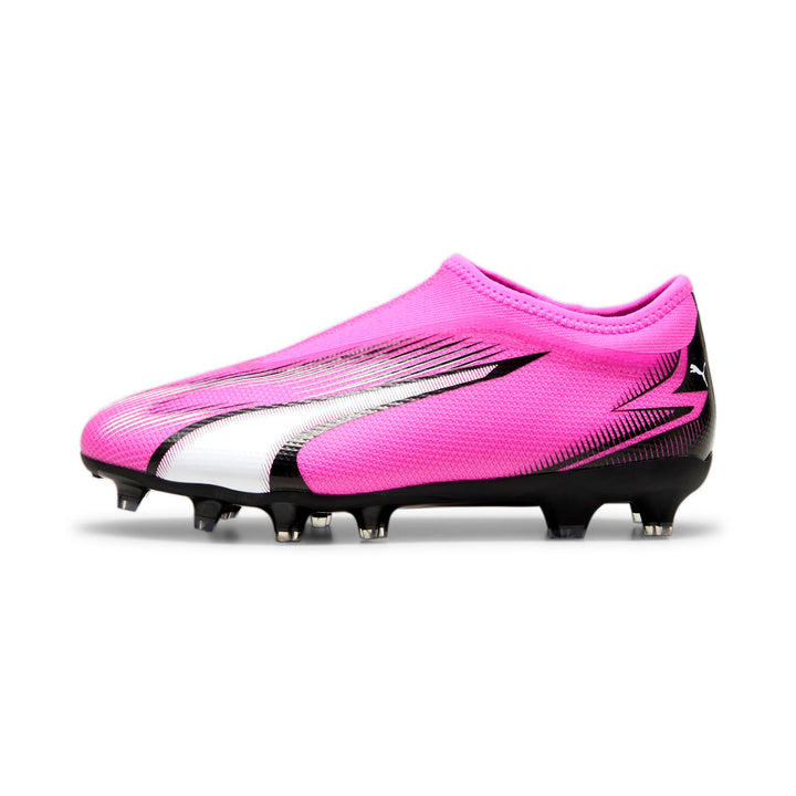 PUMA Unisex Kinder Ultra Match Ll Fg/Ag Jr Fussballschuh 28 EU Poison Pink Puma White Puma Black, 28