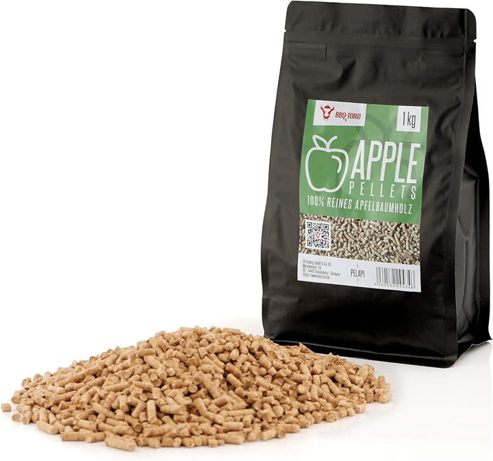 BBQ-Toro Pellets Set aus 100% Holz | Auswahl aus 7 Sorten à 1 kg | Smokerpellets für Grill, Smoker,