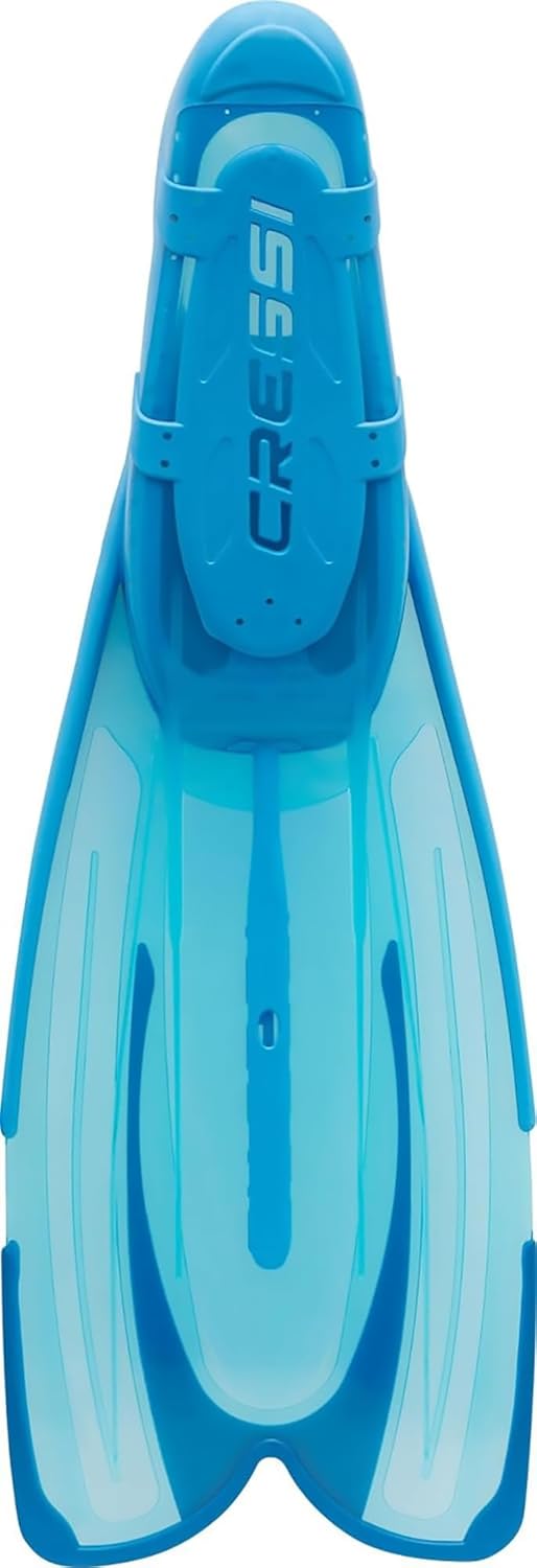 CRESSI Agua Fins - Self Adjusting Flossen für Tauchen, Apnoe, Schnorcheln und Schwimmen Aquamarine 3