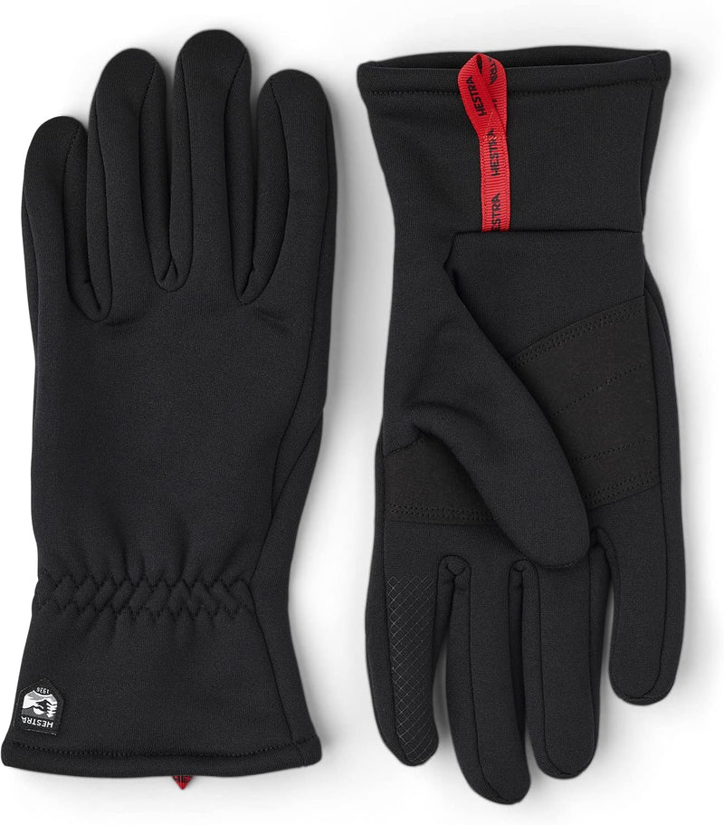 HESTRA Damen, Herren Fingerhandschuhe Touch Point Schwarz 6, Schwarz 6