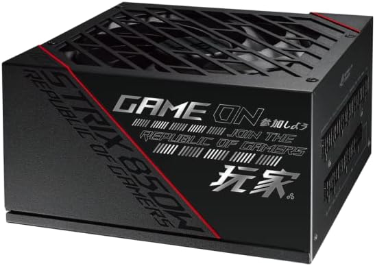 ASUS ROG Strix 850G Netzteil (850 Watt, 80 Plus Gold, 0dB-Kühlung) schwarz