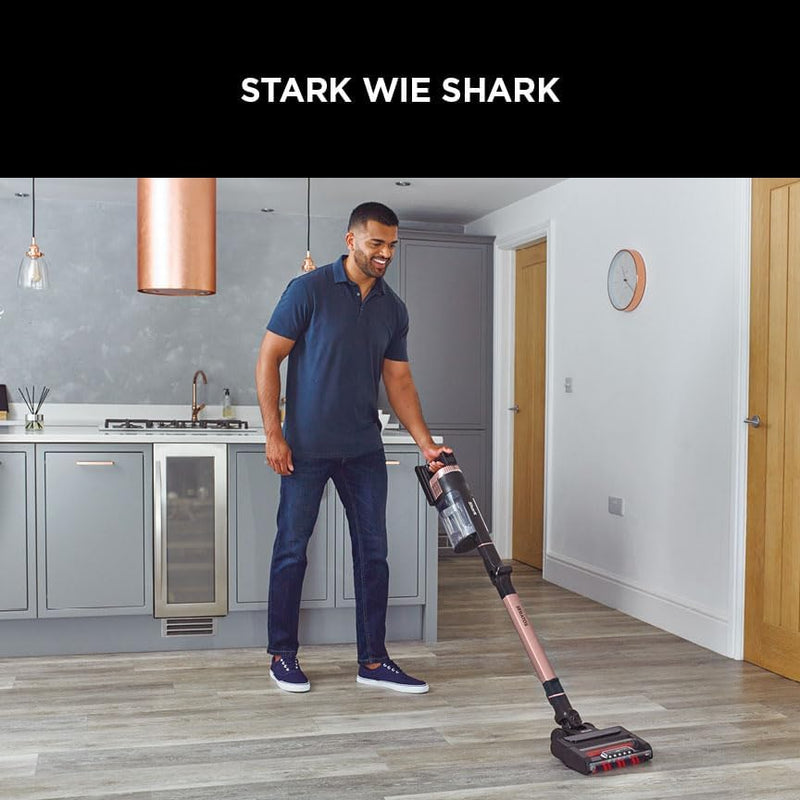 Shark Stratos kabelloser Akku-Staubsauger, PowerFins Plus, 60 Min Laufzeit, Anti-Hair-Wrap- & CleanS