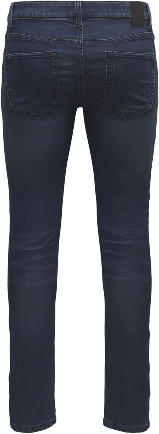 ONLY & SONS Male Slim Fit Jeans ONSLOOM Slim Fit Jeans 28W / 30L Blau (Blue Denim), 28W / 30L Blau (