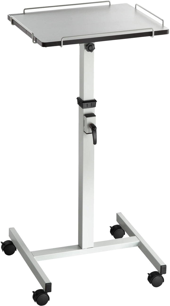 celexon Projektionstisch PT2000G - Projektor-Wagen höhenverstellbar: 80-125cm - grau - Neigbare Stel