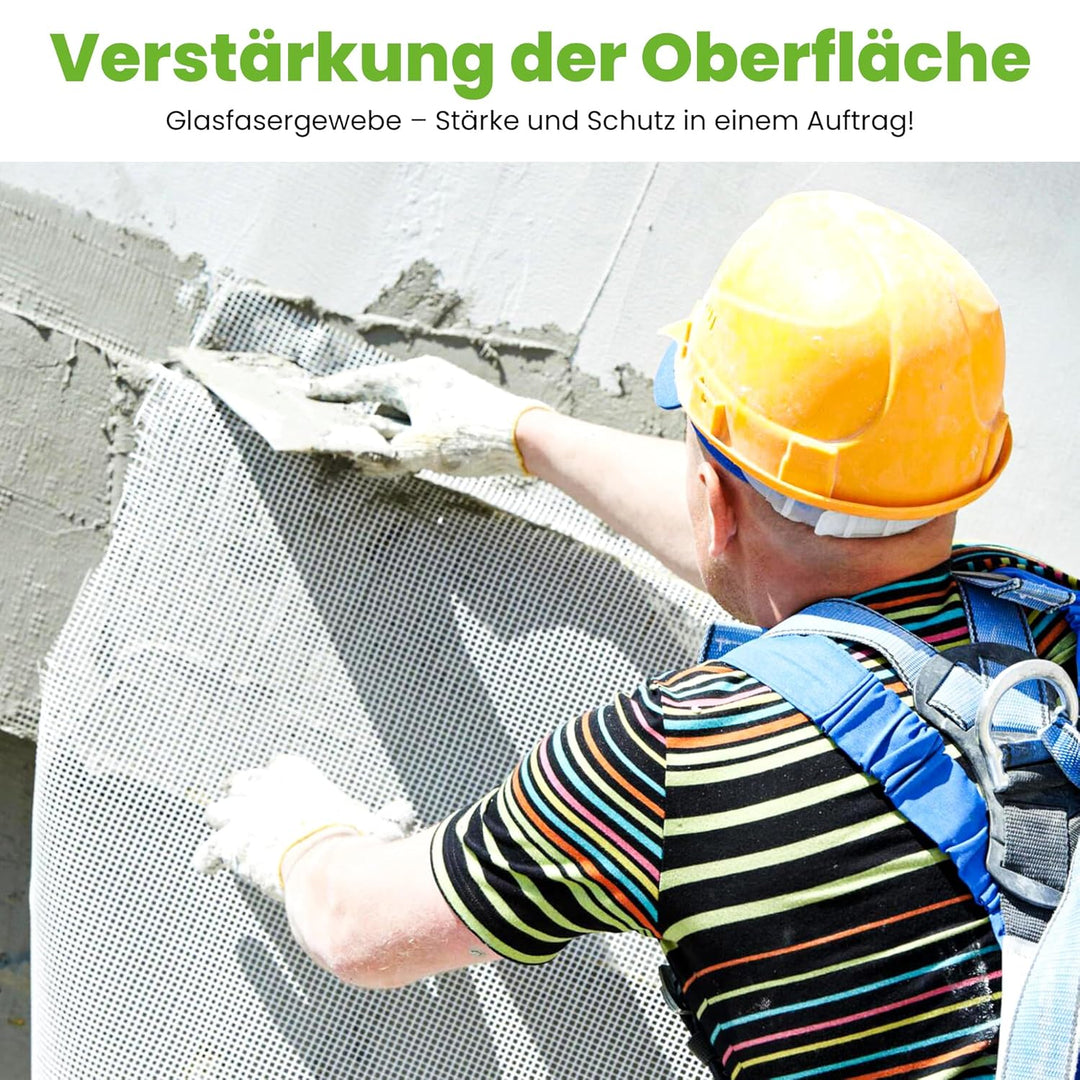 50 m² Putzgewebe 110 g/m² Glasfasergewebe Armierungsgewebe 5.5 Kilogramm, 5.5 Kilogramm