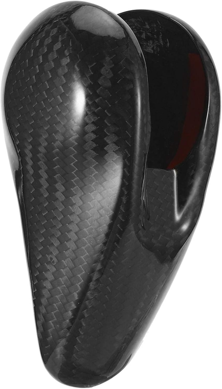 Auto Schaltknauf Abdeckung, Kohlefaser Schaltknauf Abdeckung Innenverkleidung Passt für Porsche MACA