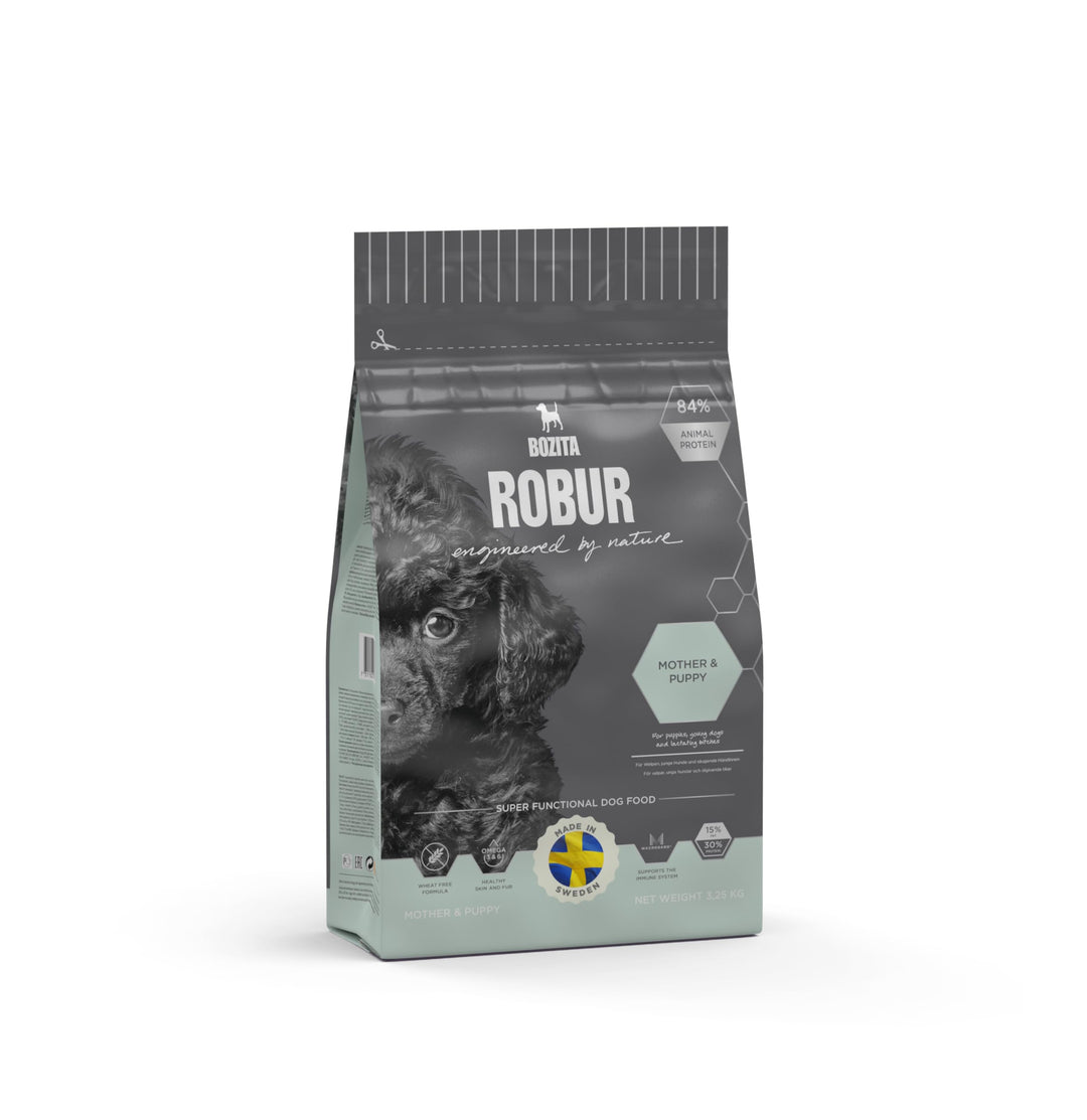 Bozita Hundefutter Robur Mother & Puppy 30/15, 1er Pack (1 x 3.25 kg)