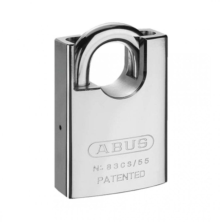 Abus 83CS/55 vs. 55mm Bügelschutz, 55mm Bügelschutz