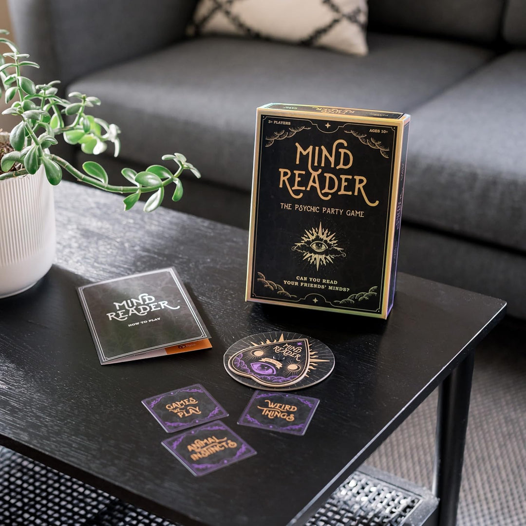 DYCE Mind Reader – Can You Read Your Friends' Minds? The Fun Psychic Mind Meld Family Party Game for