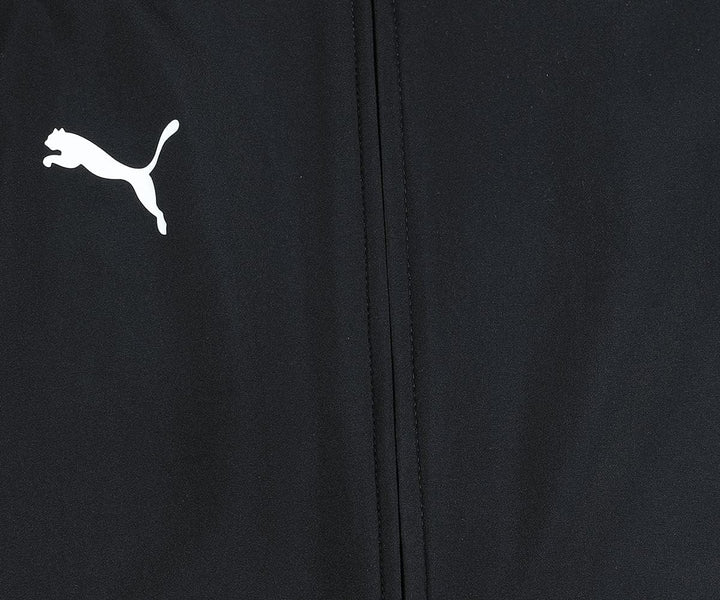 PUMA Jungen Teamrise Sideline Jacket Jr Sweatshirt 128 Puma Black-Puma White, 128 Puma Black-Puma Wh